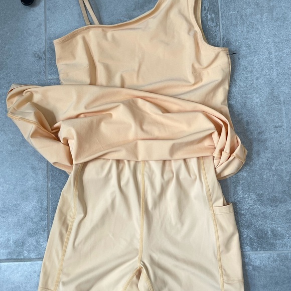 New Abercrombie & Fitch One-Shoulder Traveler Mini Dress size XS - Picture 5 of 7